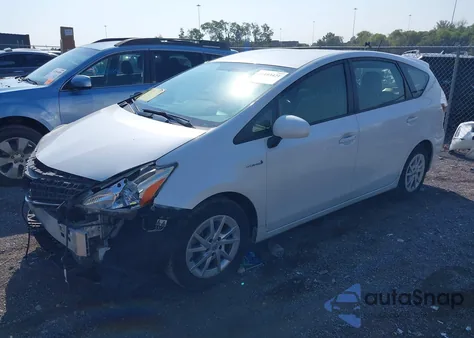 2014 Toyota Prius V из США, поврежденный, VIN JTDZN3EUXEJ011675
